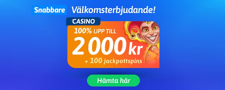 Snabbare free spins och casinobonus